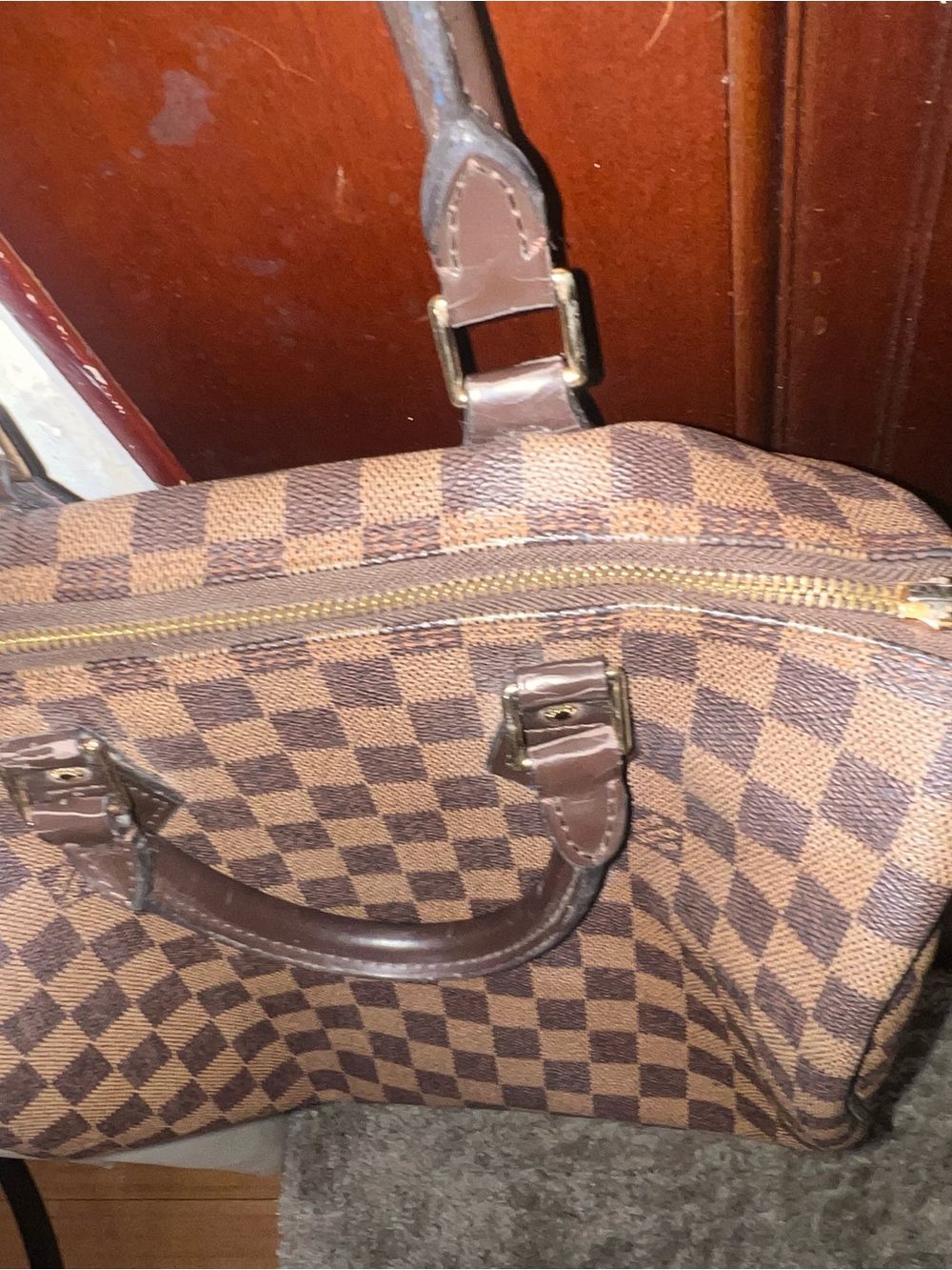 Louis Vuitton Brown Handle Bag - Picture 7 of 16